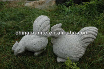 stone hen carving