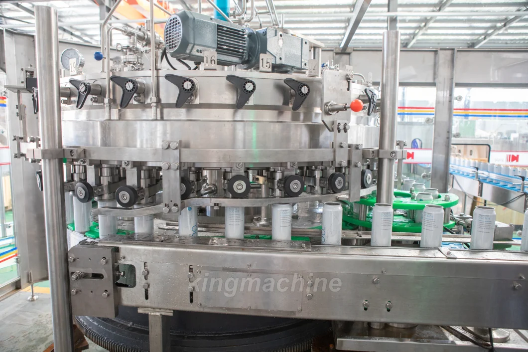 High Quality Automatic Carbonated Beverage Can Filling Machine\/Beer Canning Machine for Beverage Plant