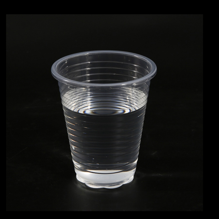Factory price 90 calibre clear pp disposable drink water plastic cup
