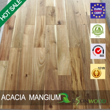 Solid Acacia Mangium Wood Floor Smooth