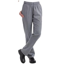 Wholesale Men's Slim Fit Checkered Chef Pants - Black and White Kitchen Uniforms