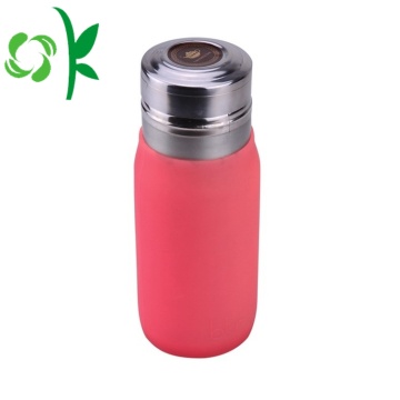 Custom OEM Silicone Durable Glass Water Bottle Sleeve