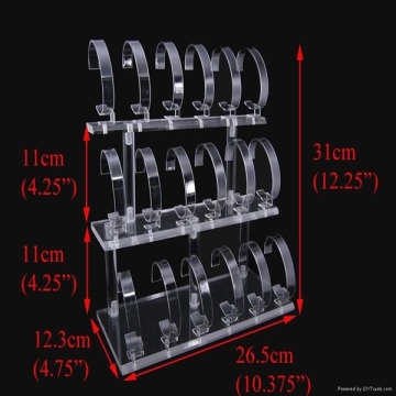 acrylic watch shelf/ wrist watch display