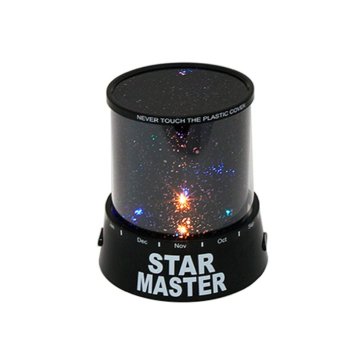Colorful Romantic Sky Stars Projector Lamp for Kids Bedroom - LED Night Light for Christmas