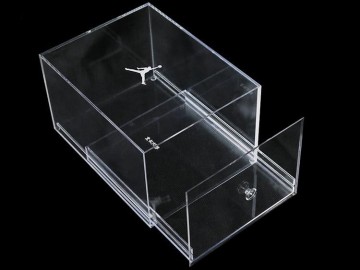 Clear Acrylic Shoe Box for Brand Name
