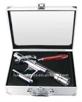 deluxe wall mounted wine corkscrew in aluminium box