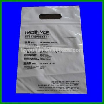 hdpe plastic die cut bags	NO.171	pvc die cut bag