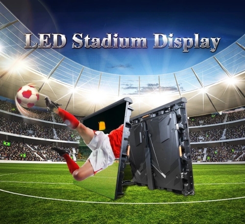 Sân vận động bóng đá Quảng cáo P10 Đèn LED ngoài trời Video Wall