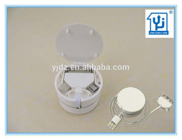 Import Cheap Goods from China Retractable Auto USB Data Link Cable for Cell Phone