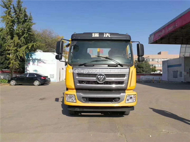 Foton 4X2 flat bed حفارة شاحنة نقل