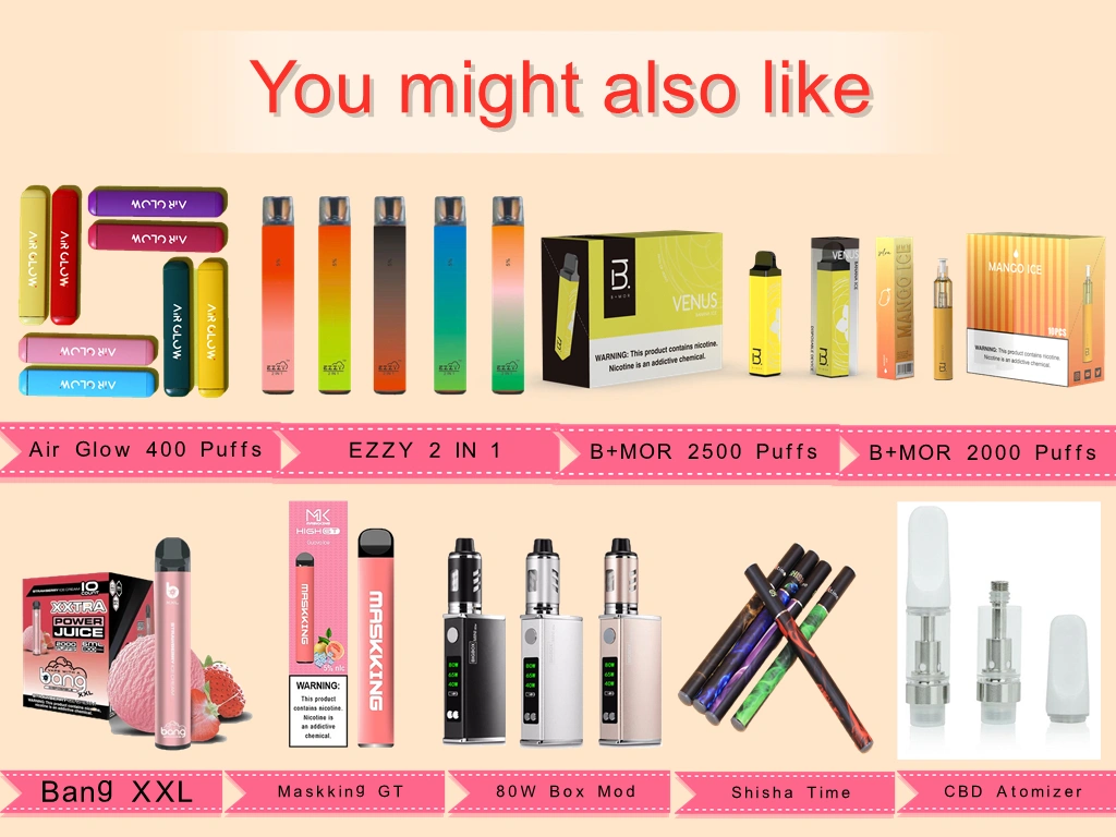 Wholesale Disposable Vape Pen Original Bang Max 5% Salt Nico tine E Cigarette