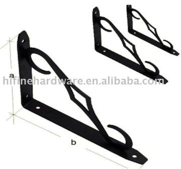 Ornamental shelf bracket