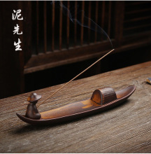 Ceramic Antique Joss-stick Incense Burner for Home and Tea Ceremonies
