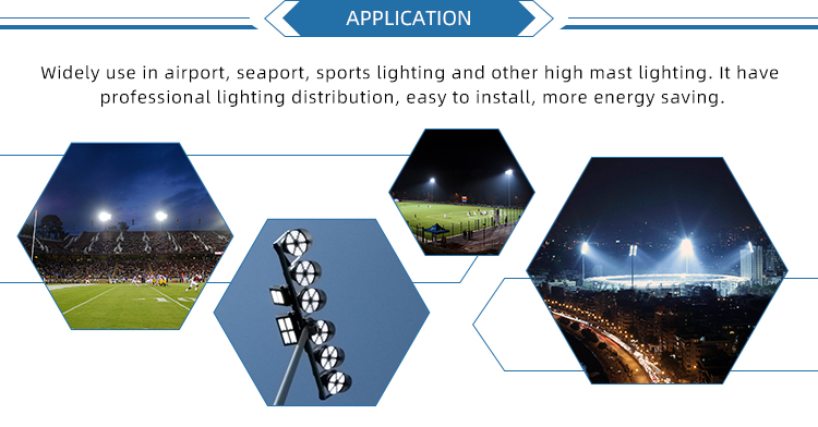 Ip65 Outdoor Waterproof Super Bright 400W 500W 600W 750W Football Led Stadium Floodlights