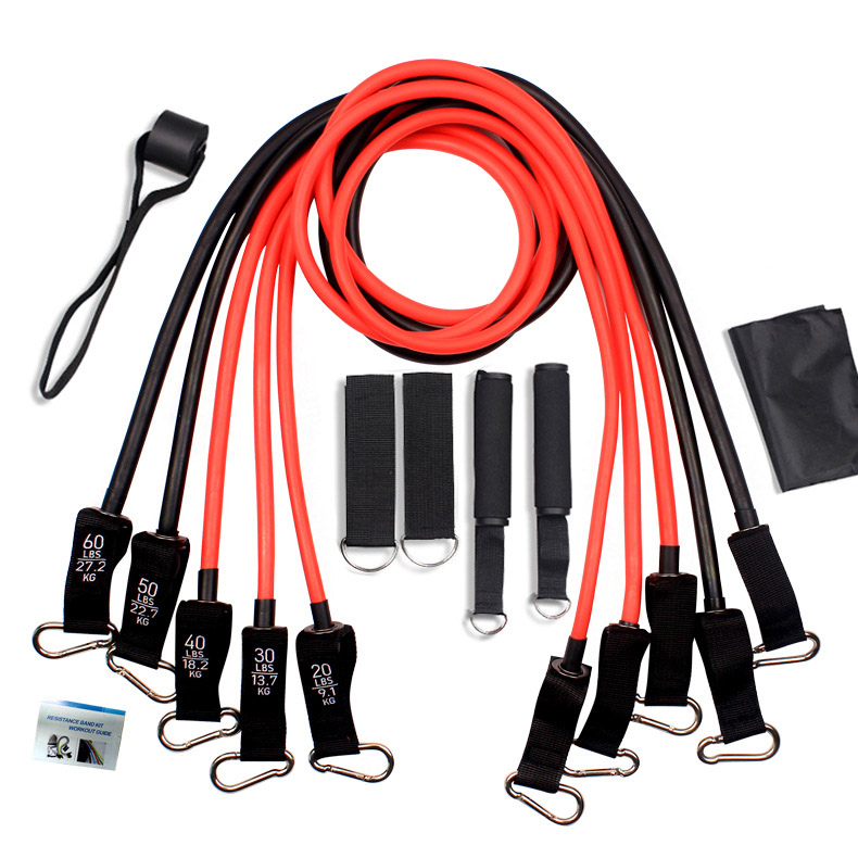 11 pcs resistance bands	