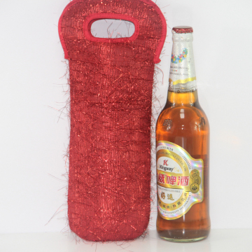 Red Portable Insulated Neoprene Wine Coolers