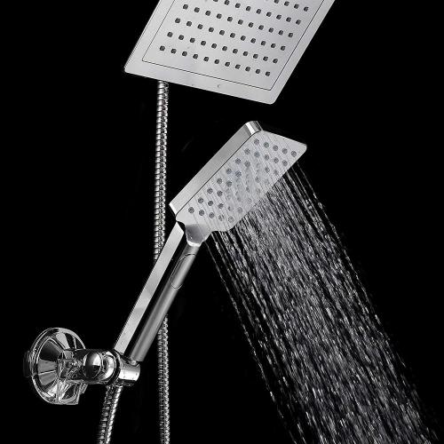 Misturador redondo para chuveiro estilo europeu, conjuntos de ducha termostática Rainfall Bath