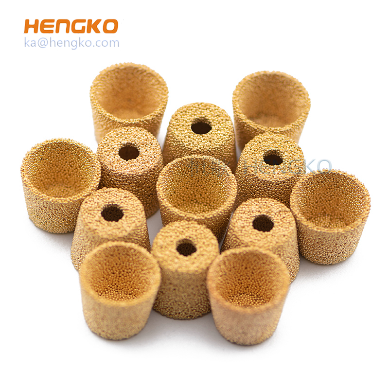 HENGKO  Highly difficult sintering automatic self cleaning backwash Sintered Bronze Filter for water treatment