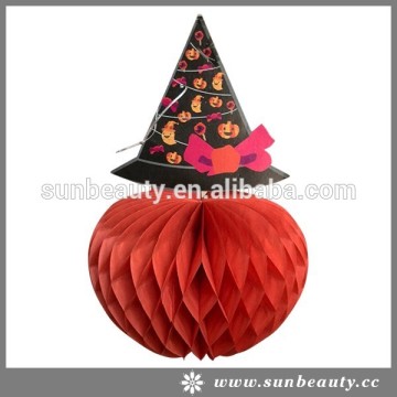 China Paper Honeycomb lantern halloween deocoration