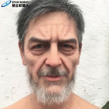 Robotic Humanoid Robot Head Model