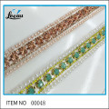 Hot Fix Crystal Pearl Rhinestone Chain Trim