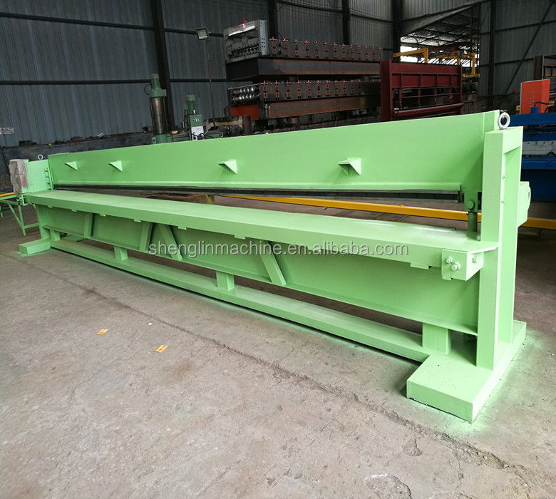 hydraulic bending machine for metal sheet