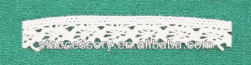 organic cotton lace fabric ,decorative lace trim,crochet cotton lace trim