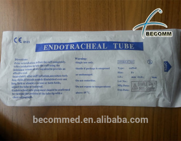 tracheostomy tube,tracheal tube with cuff cuffed,oral tracheal tube with cuff cuffed
