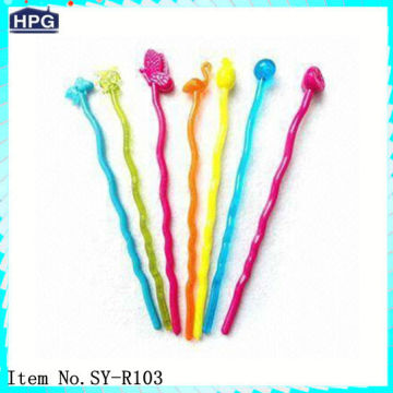cocktail stirrer plastic