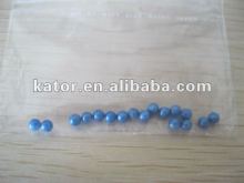 pearl shape crystal soil in blue night light beads