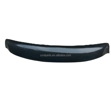 Black Rear Roof Spoiler Visor