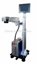 20w fiber laser flying laser marker for production line