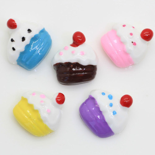 Mini Cake Dessert Kawaii Cabochon Hot Selling Simulation Food For DIY Toy Decor Handmade Phone Shell Ornaments Beads