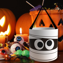 Glow Pumpkin LED Candy Bag - Portable Halloween Gift