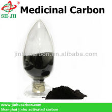 Chemical reagent refined by activated carbon