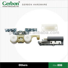 sliding door roller pulley system