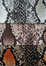 KLD snake vinyl tolex of speaker and amp cabinet