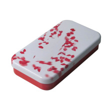 Luxury metal makeup lipsticks tin packaging boxes