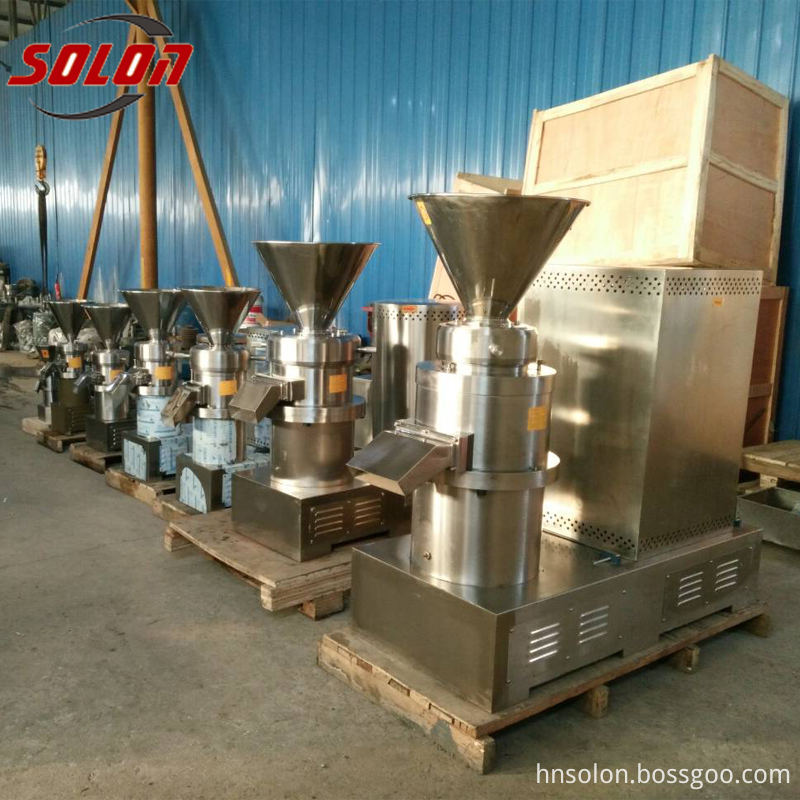 factory peanut butter machine