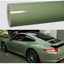 Kristallglanz Khaki hellgrünes Auto Vinyl-Wrap