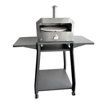 Standing Rotatable Gas Pizza Oven