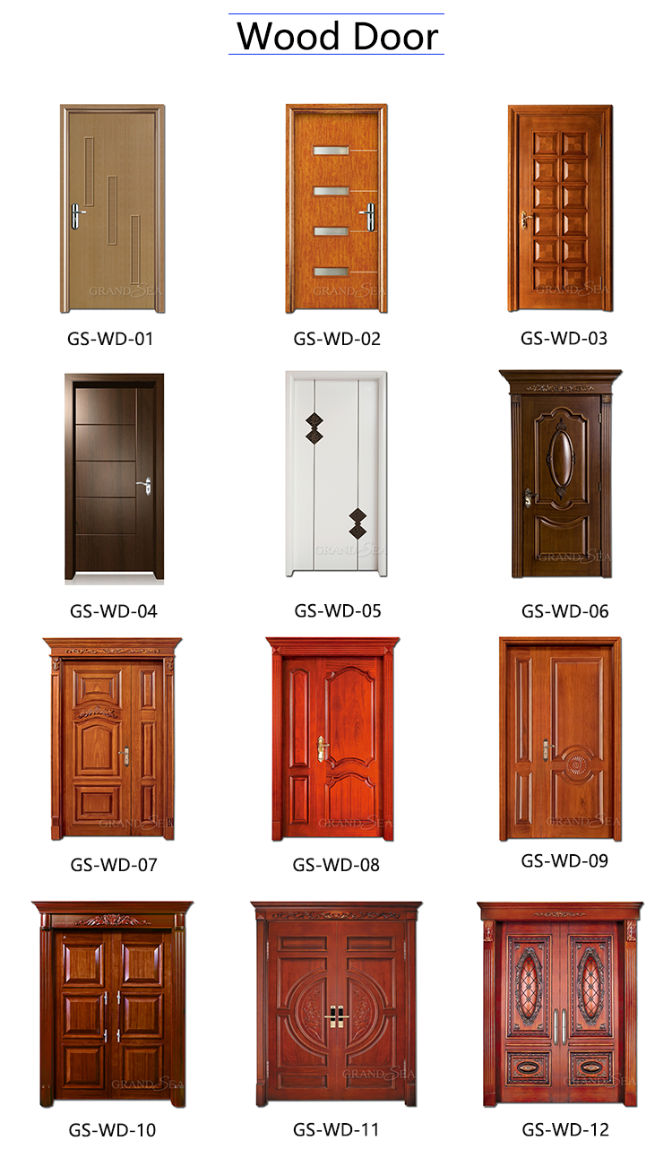 Factory Price Turkey Style Smooth Surface Wpc Doors