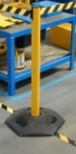 Retractable stanchion
