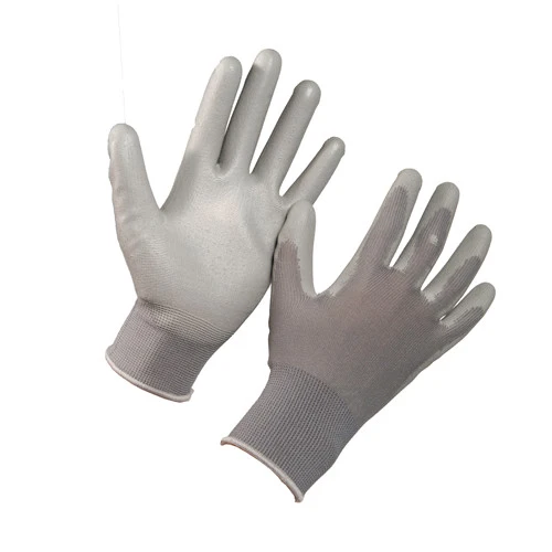 Coated with PU Glove, Hand Protection, Working Gloves, Safety Glove