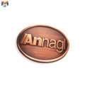 Metalen tag -tag met aangepast logo