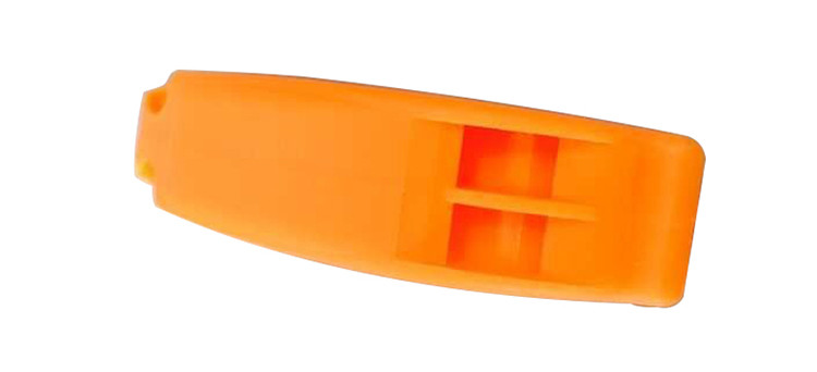 Customized outdoor Diving Emergency plastic whistle, marine survival rescue sports safety Whistle~