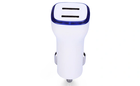 New Hot Style 2.4A Dual USB Car Charger with Intelligent Identification