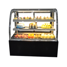 Commercial Air-Cooled Refrigerated Display Cabinet for Desserts and Fresh Foods