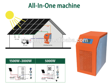 High efficiency complete home solar systems 3000w for home use
