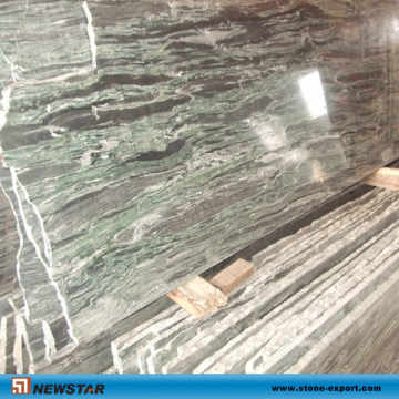 Newstar Multicolor Green Granite Slab